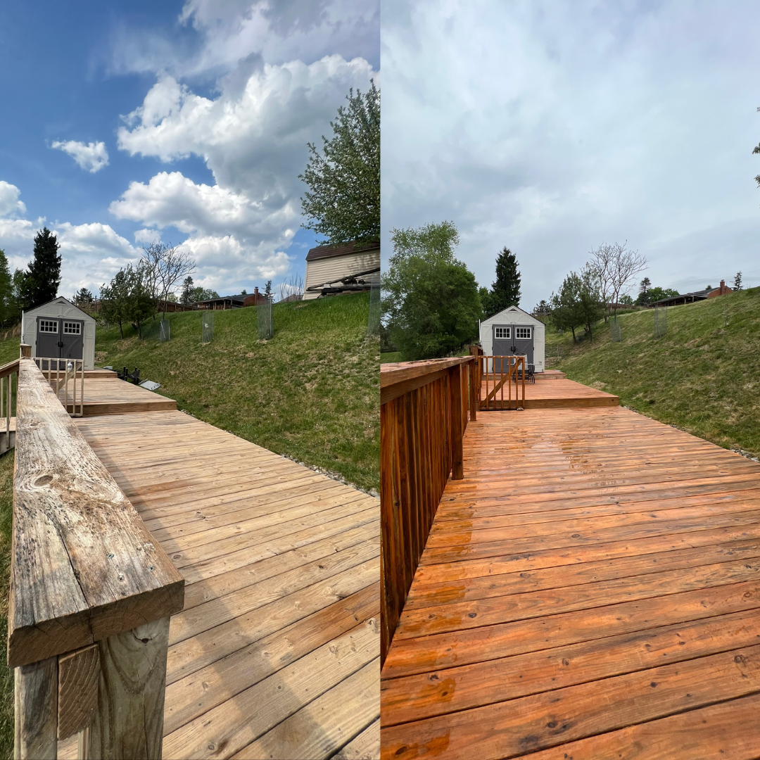 Deck Cleaning BA Restoration s